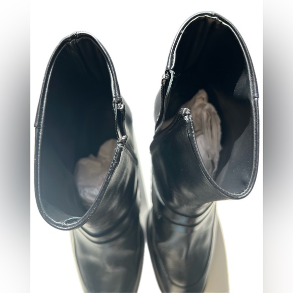 No. 6 Store Arne Zip-Up Leather Ankle Boot in Black size 40 made in Italy - Picture 10 of 10